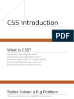 CSS Introduction