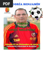 I Torneo de Fútbol 8 Ginés Meléndez