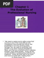 The Evolution of Professional Nursing