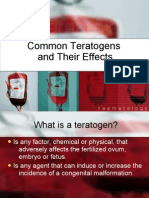 Common Teratogens