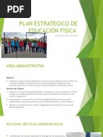 Plan Estrategico de Educacion Fisica 2015-2016