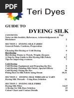 Dyeing Guide Silk