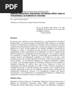 Informe ROSC para Colombia