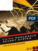 Whole Sale Secret System: China