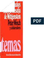 Estudios Sobre La Filosofia de Wittgenstein