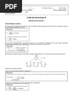 Resolucao Da Lista de Exercicios 9 - Estudo Das Solucoes I - 2 Bimestre 2012 - 2 Series