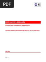 OPDL Parents Handbook 2015 April 2015