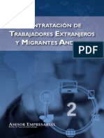 Contratacion de Trabajadores Extranjeros y Migrantes Andinos 2015 PDF