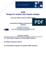 Seismic Response of SDOF Systems