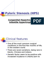 Pyloric Stenosis