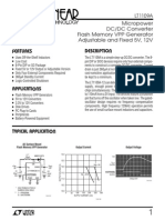 LT1109 - Micropower Low Cost DC-DC Converter Adjustable and Fixed 5V, 12V