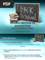 Education System in Korea