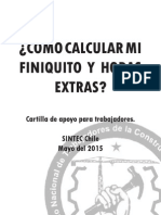 Calculo Finiquito y Horas Extras