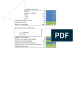 Calculos de Matriceria