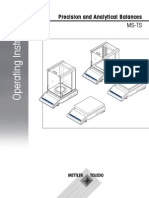 Mettler Toledo Serie MS-TS