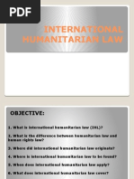 International Humanitarian Law (Power Point)