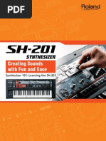 Roland Sh-201 - Guide Book EnGLISH