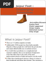 Jaipur Foot: Challenging Convention