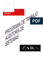 Programa de Trabajo de Auditoría de Sistemas