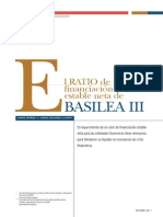 El Ratio de Financiación Estable Neta de Basilea III