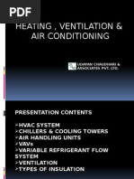 Heating, Ventilation & Air Conditioning: Udayan Chaudhari & Associates Pvt. LTD