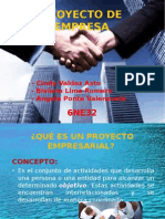 Proyecto de Empresa