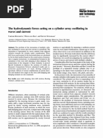 Hydrodynamic Forces