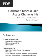 Gallstone Disease and Acute Cholecystitis MAD