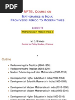 40 Modern India II (MDS)