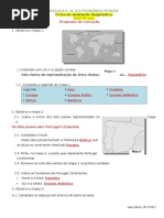 Correção Ficha Diagnstica HGP 5º Ano