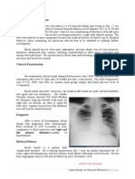 Pleural Effusion Case Study