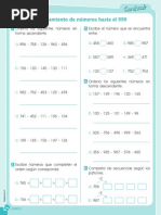 Ordenamiento de Numeros Hasta El 999