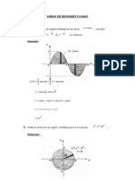 Areas de Regiones Planas