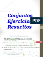 Conjuntos Ejercicios Resueltos