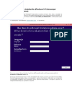Crear Medios de Instalación Windows 8