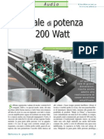 200w Power Amplifer Schematics