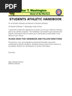 Athletic Handbook 2015