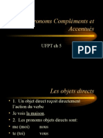 UFPT 5 Pronoms Complements Et Accentues