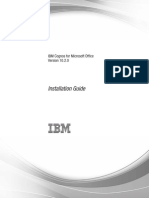 IBM Cognos For Microsoft Office Installation Guide - Ig - CXC