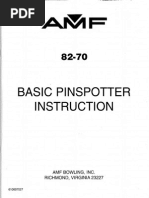 8270 Basic Pin Spotter Instruction