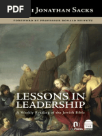 Lessons in Leadership: A Weekly Reading of The Jewish Bible