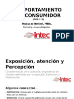 Exposición, Atención y Percepción