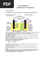 1.principles of Chemistry, E. Electrolysis