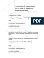 Esquemas Tipicos de Puesta A Tierra Usados en Lineas de Transmisión