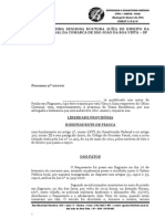 Pedido de Liberdade Provisória Sem Fiança Tráfico de Drogas