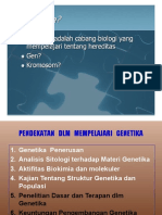 Pendekatan DLM Mempelajari Genetika