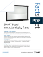 Factsheet SMART Board Interactive Display Frame Corporate ENG