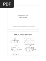 NMOS Pass Transistor: Transmission Gate Logic Circuits