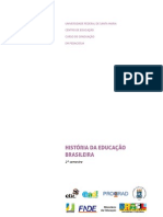 Livro Texto História Da Educação Brasileira - Pedagogia-EAD-UFSM