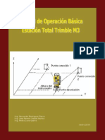 Manual Estacion Total Trimble M3 PDF